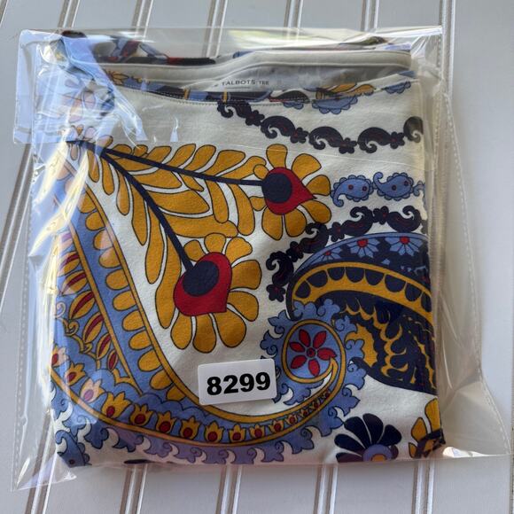 The Talbots Tee Size M/P Scroll pullover T-Shirt size - Picture 7 of 7